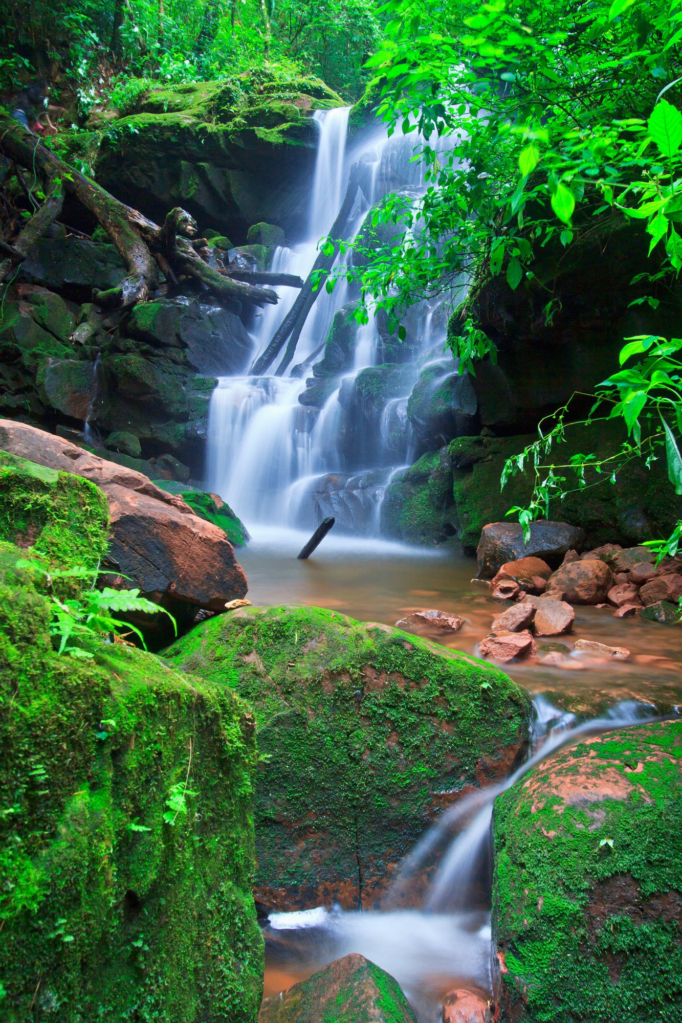 Waterfall Scenery Photograph Home Decor Premium Quality Poster Print Choose Your Sizes