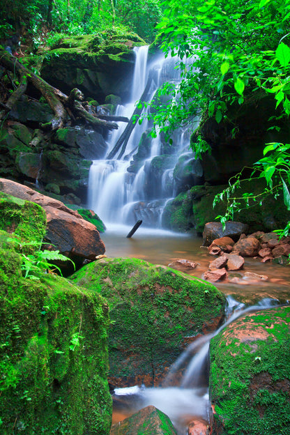 Waterfall Scenery Photograph Home Decor Premium Quality Poster Print Choose Your Sizes