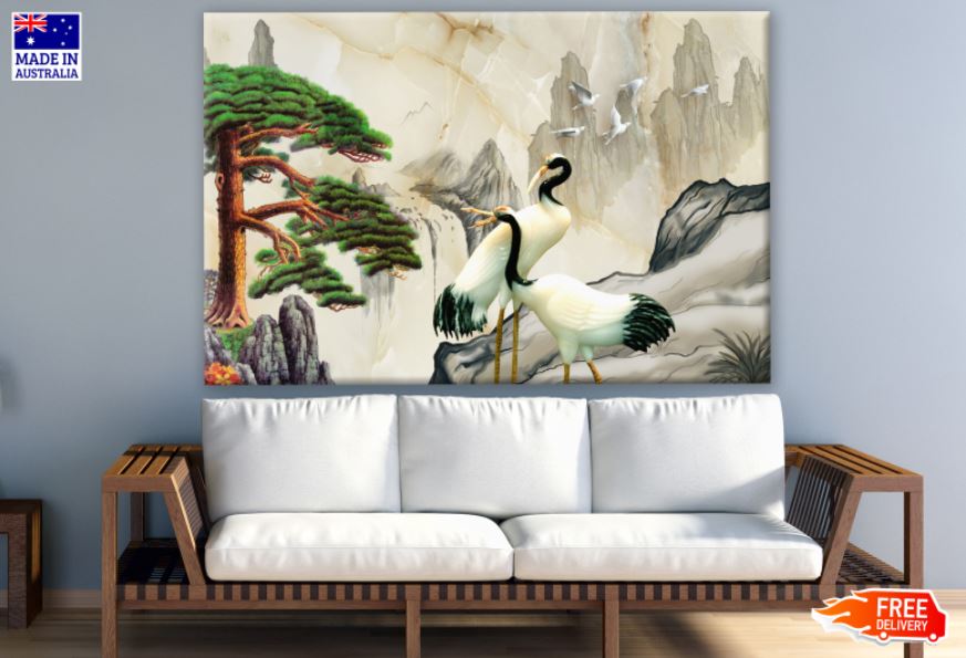 Birds & Nature Scenery 3D Design Print 100% Australian Made