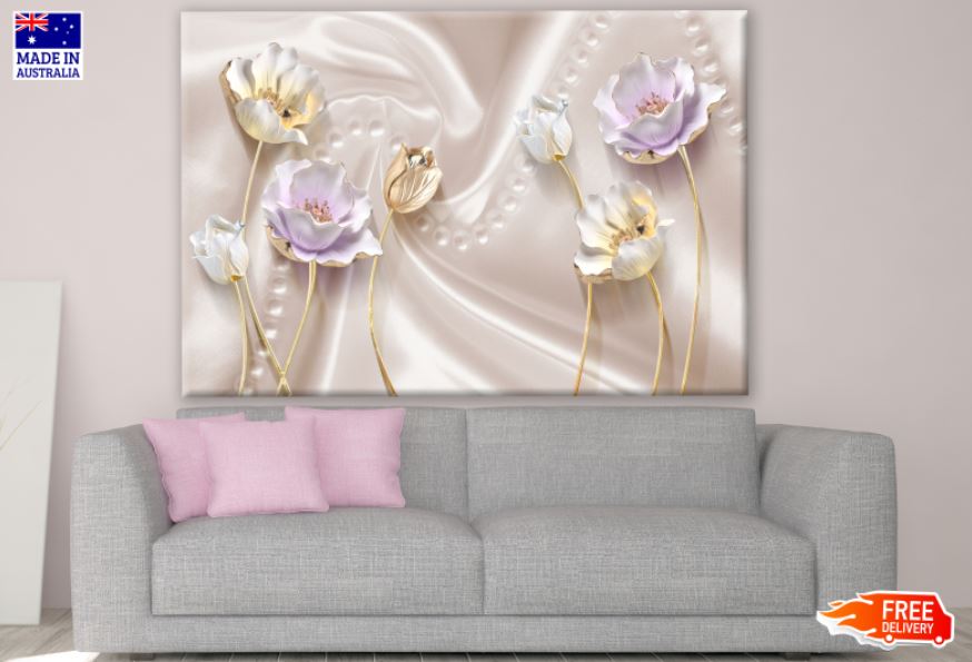 Colorful Floral 3D Design Print 100% Australian Made