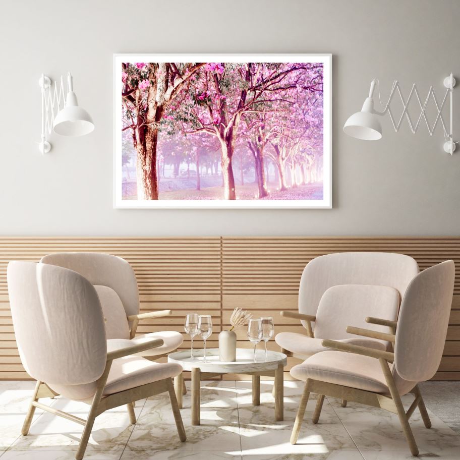 Blossom Flower Tree Park Photograph Home Decor Premium Quality Poster Print Choose Your Sizes