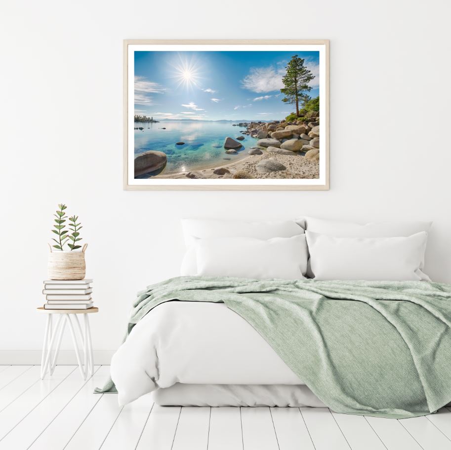 Stunning Sea Scenery Photograph Home Decor Premium Quality Poster Print Choose Your Sizes