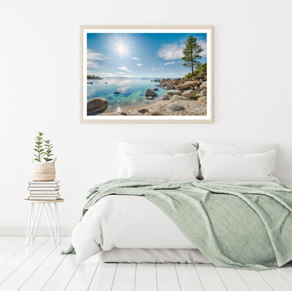 Stunning Sea Scenery Photograph Home Decor Premium Quality Poster Print Choose Your Sizes