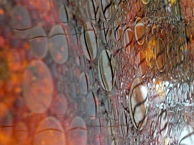 Abstract Glass Closeup Photograph Print 100% Australian Made