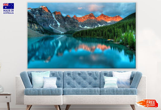 Mountain Lake & Forest Scenery Photograph Print 100% Australian Made