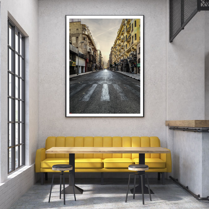 City Road Scenery Photograph Home Decor Premium Quality Poster Print Choose Your Sizes