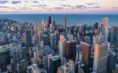 City Sky View Scenery Photograph Home Decor Premium Quality Poster Print Choose Your Sizes