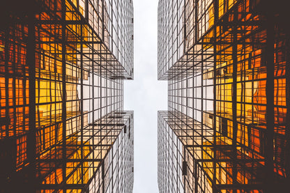 Glass Buildings Photograph Print 100% Australian Made