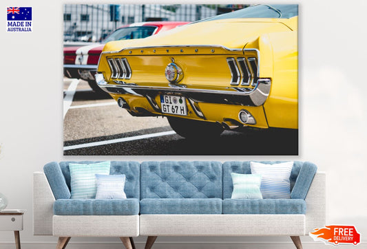 Mustang Car Rear View Photograph Print 100% Australian Made