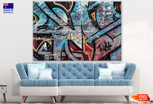 Abstract Wall Painting Design Print 100% Australian Made