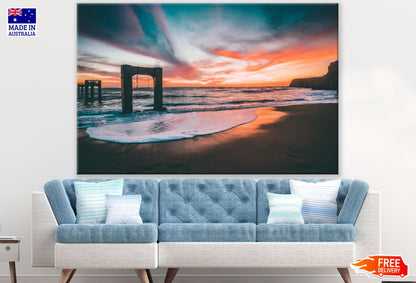 Sunset Sea Scenery Photograph Print 100% Australian Made