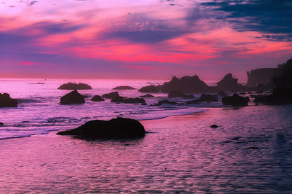 Sunset Sea Scenery Photograph Print 100% Australian Made