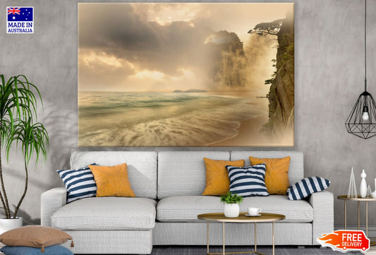 Sunset Sea Scenery Photograph Print 100% Australian Made