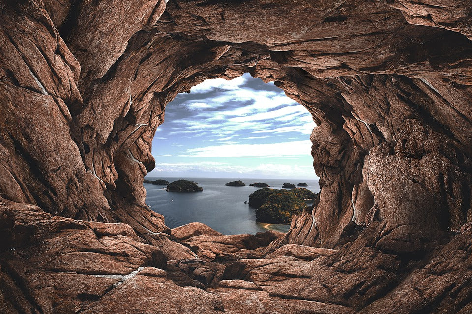 Sea Rock Cave Scenery Photograph Print 100% Australian Made
