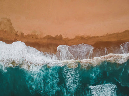 Stunning Sea Aerial View Photograph Print 100% Australian Made