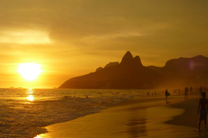Sunset Sea Scenery Photograph Home Decor Premium Quality Poster Print Choose Your Sizes