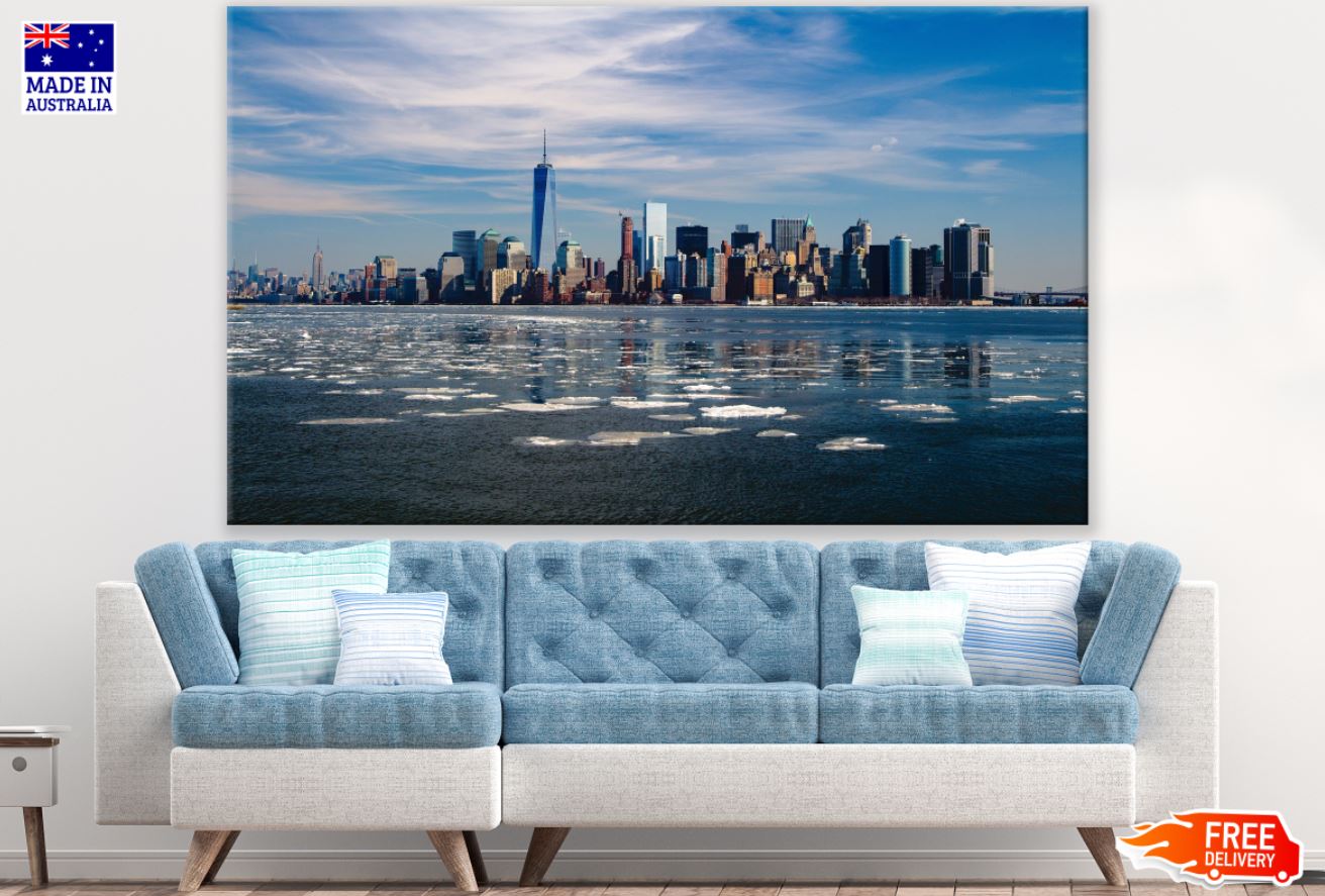 Sea & Building Scenery Photograph Print 100% Australian Made