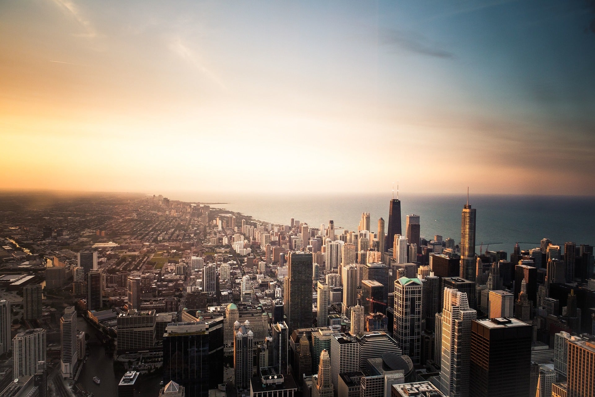 City Sky View Scenery Photograph Home Decor Premium Quality Poster Print Choose Your Sizes