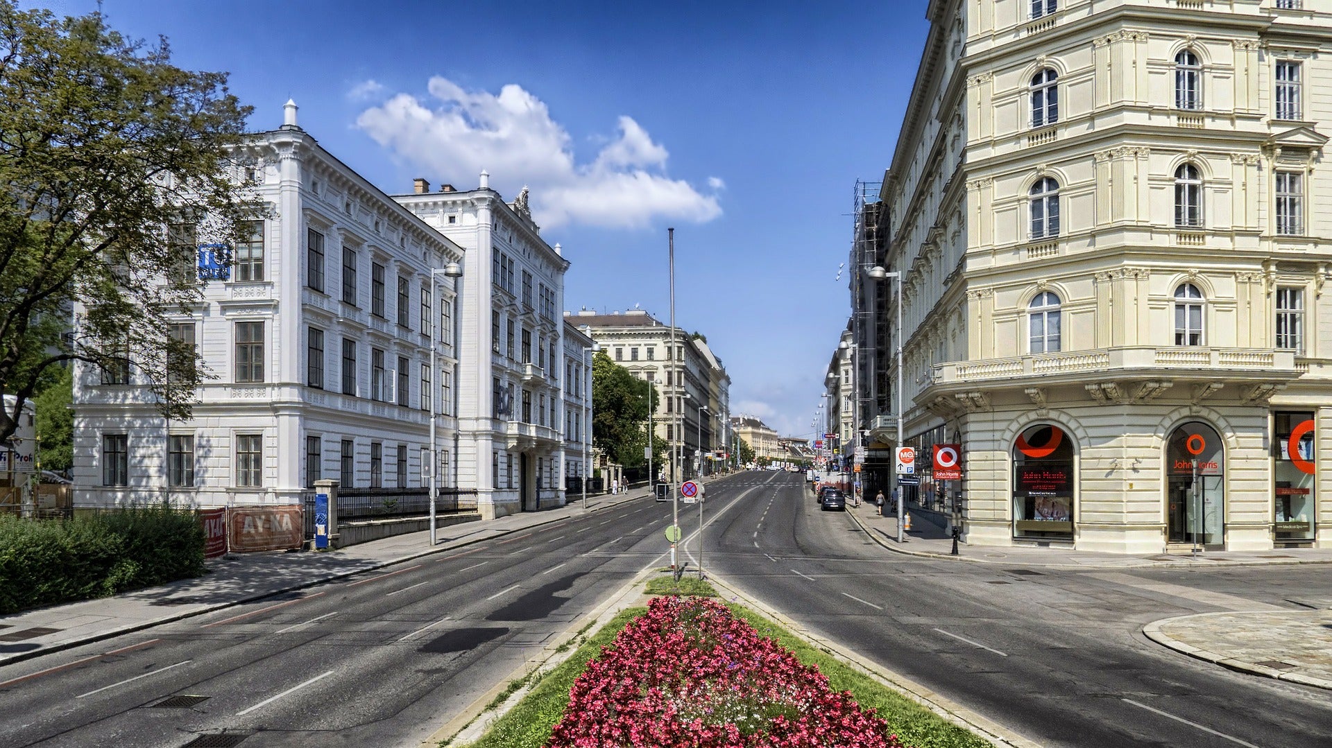 City Roads & Buildings Photograph Home Decor Premium Quality Poster Print Choose Your Sizes