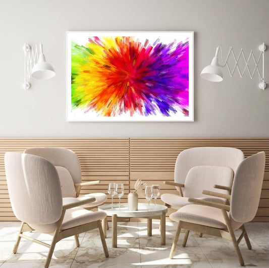 Colorful Abstract Watercolor Art Home Decor Premium Quality Poster Print Choose Your Sizes