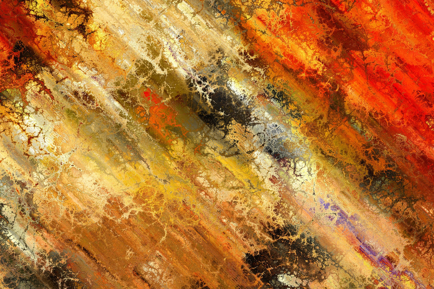 Stunning Colourful Abstract Design Print 100% Australian Made
