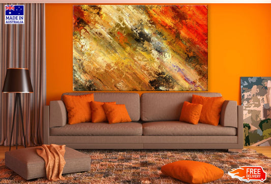 Colorful Abstract Design Print 100% Australian Made