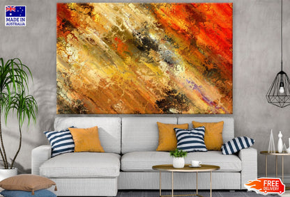 Colorful Abstract Design Print 100% Australian Made