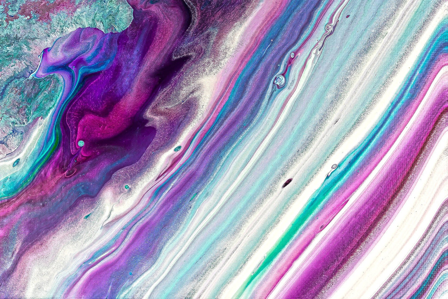 Pink Blue & White Abstract Design Home Decor Premium Quality Poster Print Choose Your Sizes