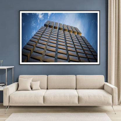 Stunning Building View Photograph Home Decor Premium Quality Poster Print Choose Your Sizes