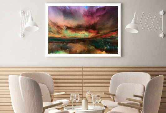 Colorful Abstract Cloud Design Home Decor Premium Quality Poster Print Choose Your Sizes
