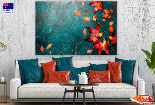 Autumn Leaves Closeup Photograph Print 100% Australian Made