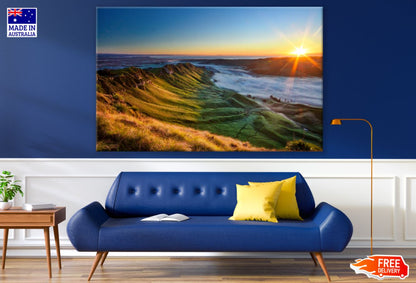 Sea Sunset Scenery Photograph Print 100% Australian Made