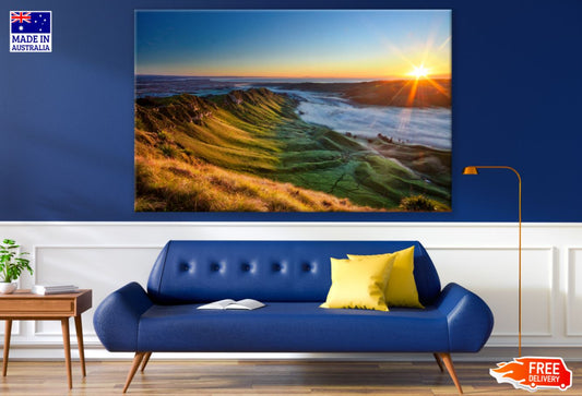 Sea Sunset Scenery Photograph Print 100% Australian Made