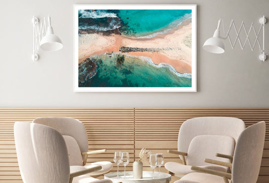 Sea & Shore Aerial Photograph Home Decor Premium Quality Poster Print Choose Your Sizes
