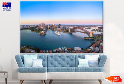 Stunning City Scenery Photograph Print 100% Australian Made