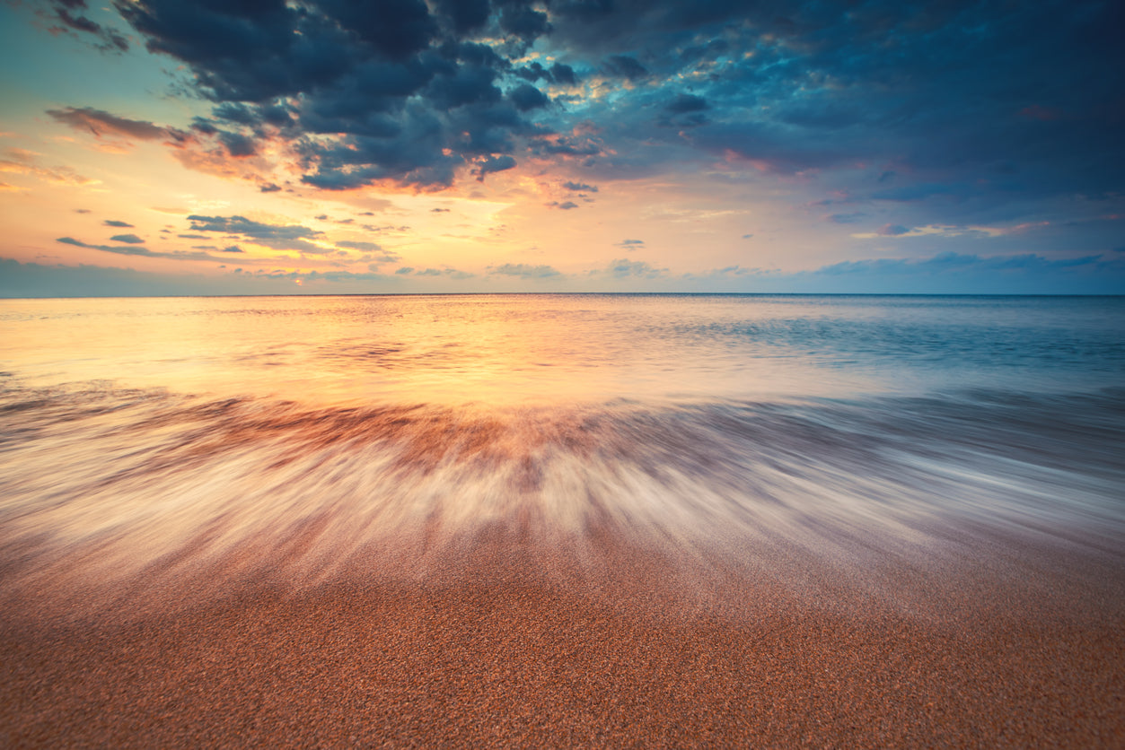 Sea Sunset Scenery Photograph Print 100% Australian Made