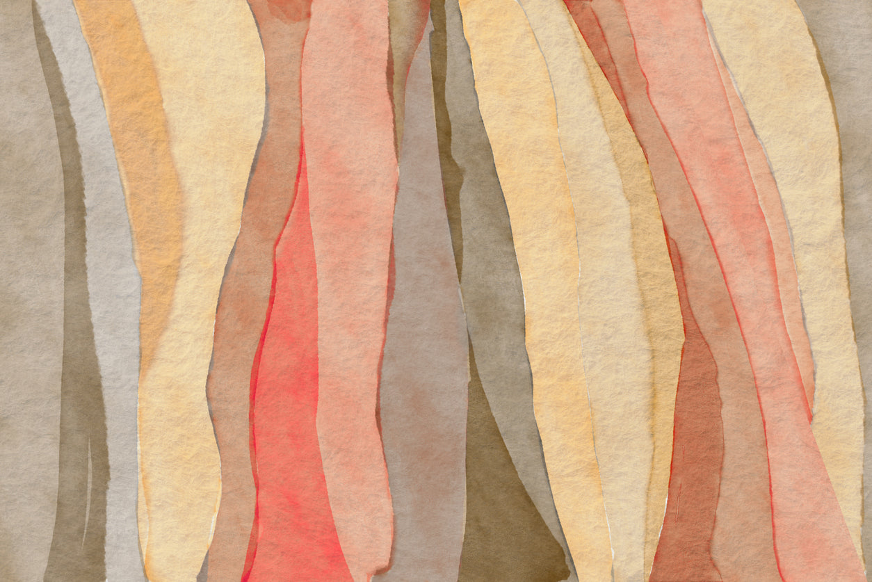 Colorful Abstract Painting Design Print 100% Australian Made