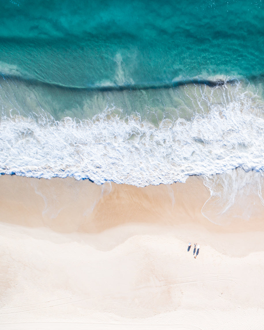 Sea Shore Aerial Photograph Home Decor Premium Quality Poster Print Choose Your Sizes