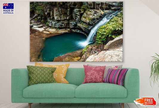 Waterfall Scenery Photograph Print 100% Australian Made