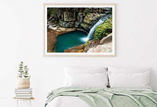 Waterfall Scenery Photograph Home Decor Premium Quality Poster Print Choose Your Sizes