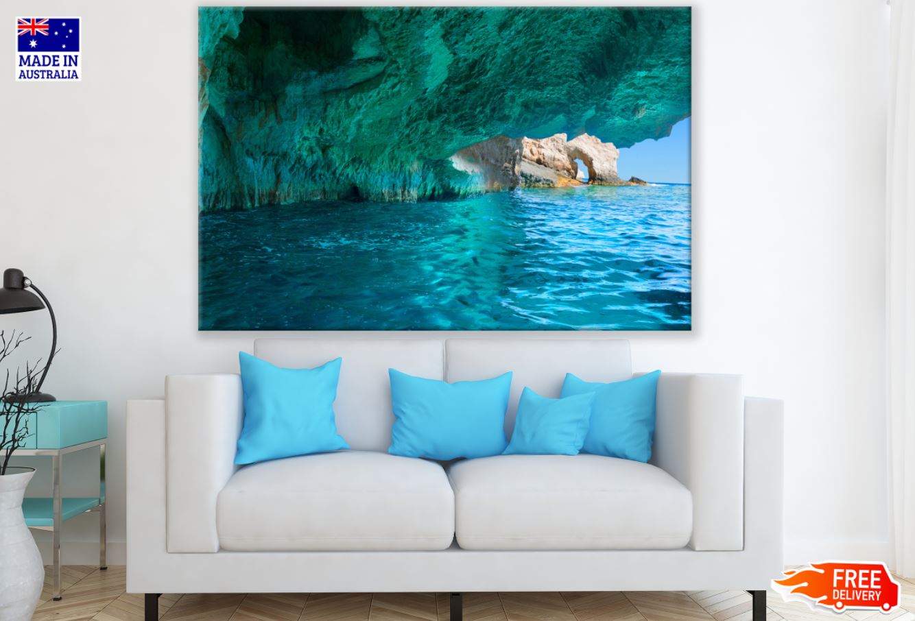 Sea Rock Cave Scenery Photograph Print 100% Australian Made