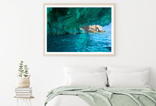 Sea Rock Cave Scenery Photograph Home Decor Premium Quality Poster Print Choose Your Sizes