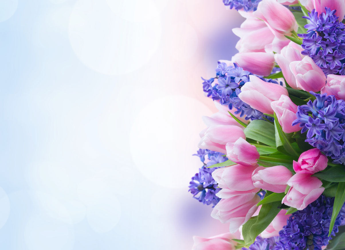 Colorful Flower Bunch Photograph Print 100% Australian Made