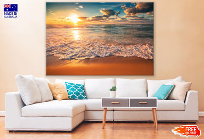 Sea Sunset Scenery Photograph Print 100% Australian Made