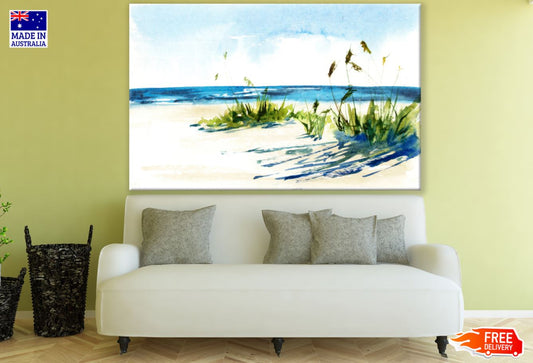 Sea Scenery Painting Print 100% Australian Made