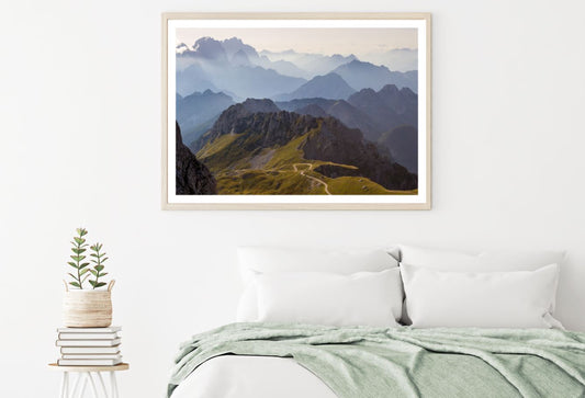Mountains Scenery Photograph Home Decor Premium Quality Poster Print Choose Your Sizes