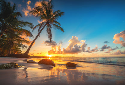 Sea Sunset Scenery Photograph Print 100% Australian Made
