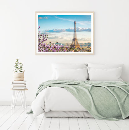 Eiffel Tower Scenery Photograph Home Decor Premium Quality Poster Print Choose Your Sizes