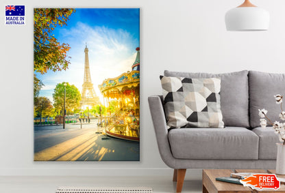 Eiffel Tower & Circus Photograph Print 100% Australian Made