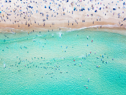 Busy Sea Aerial View Photograph Home Decor Premium Quality Poster Print Choose Your Sizes
